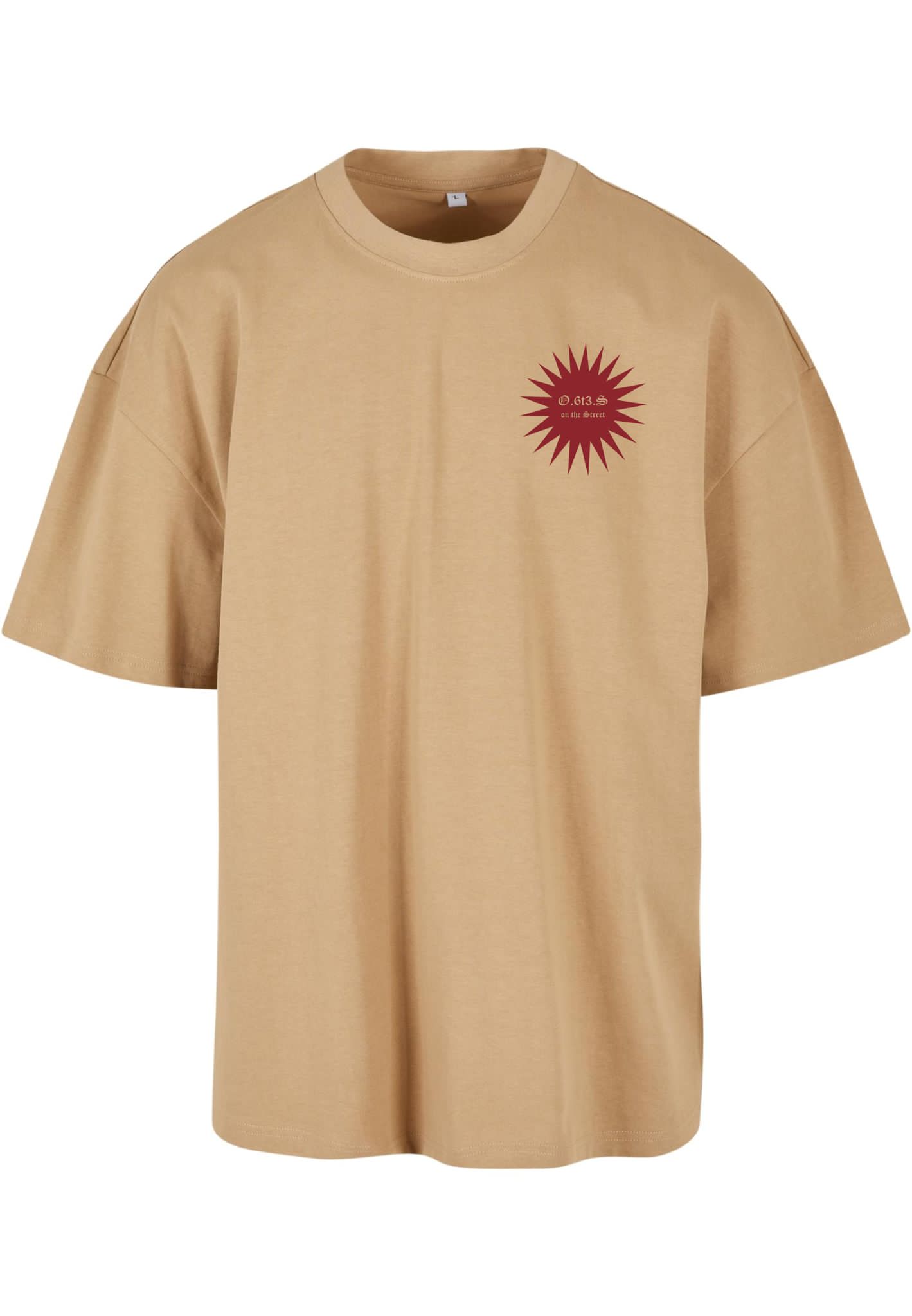 63 OTSV1 T-Shirt – ( Beige – Rot )