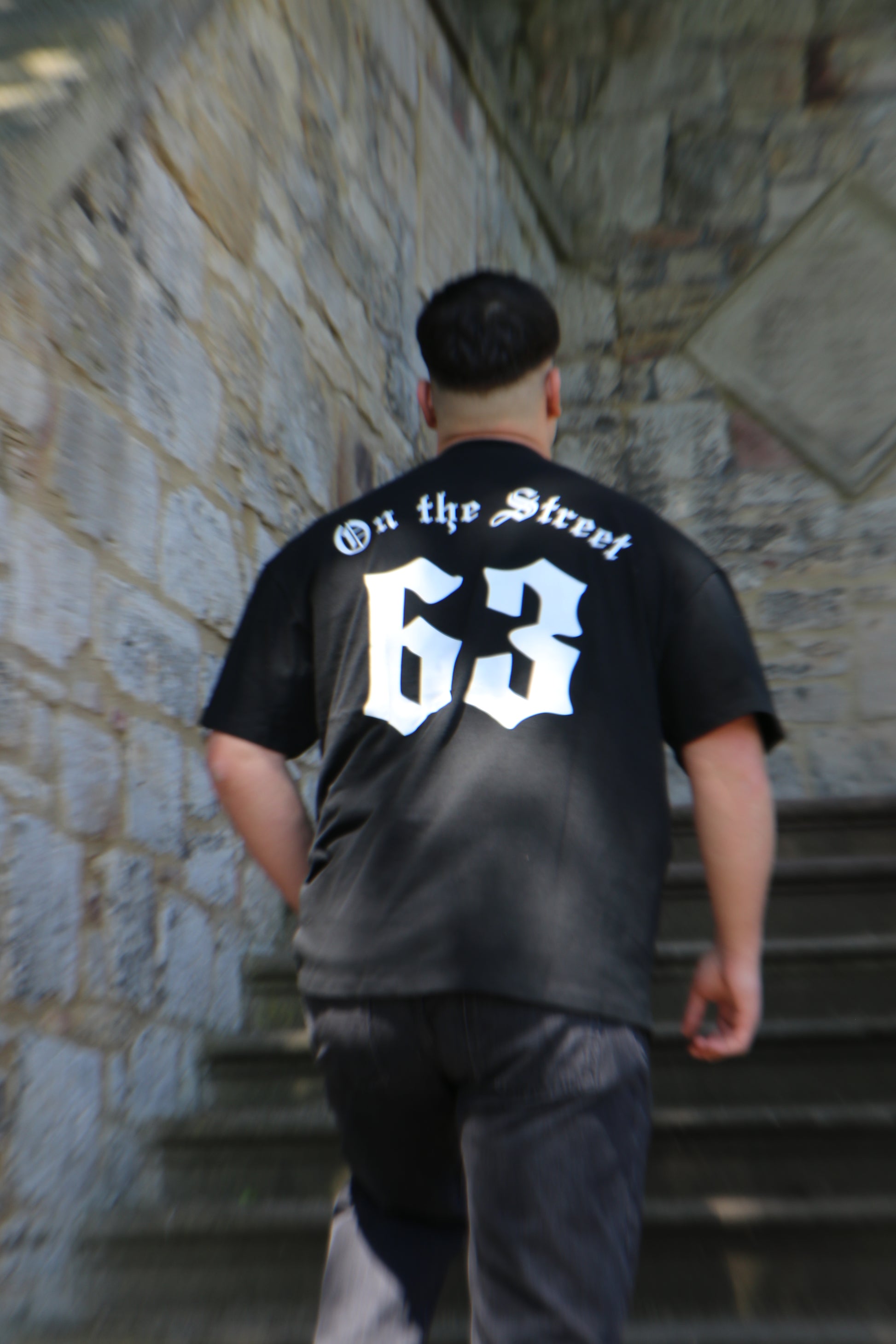 63 OTSV2 T-Shirt – ( Schwarz – Weiß )