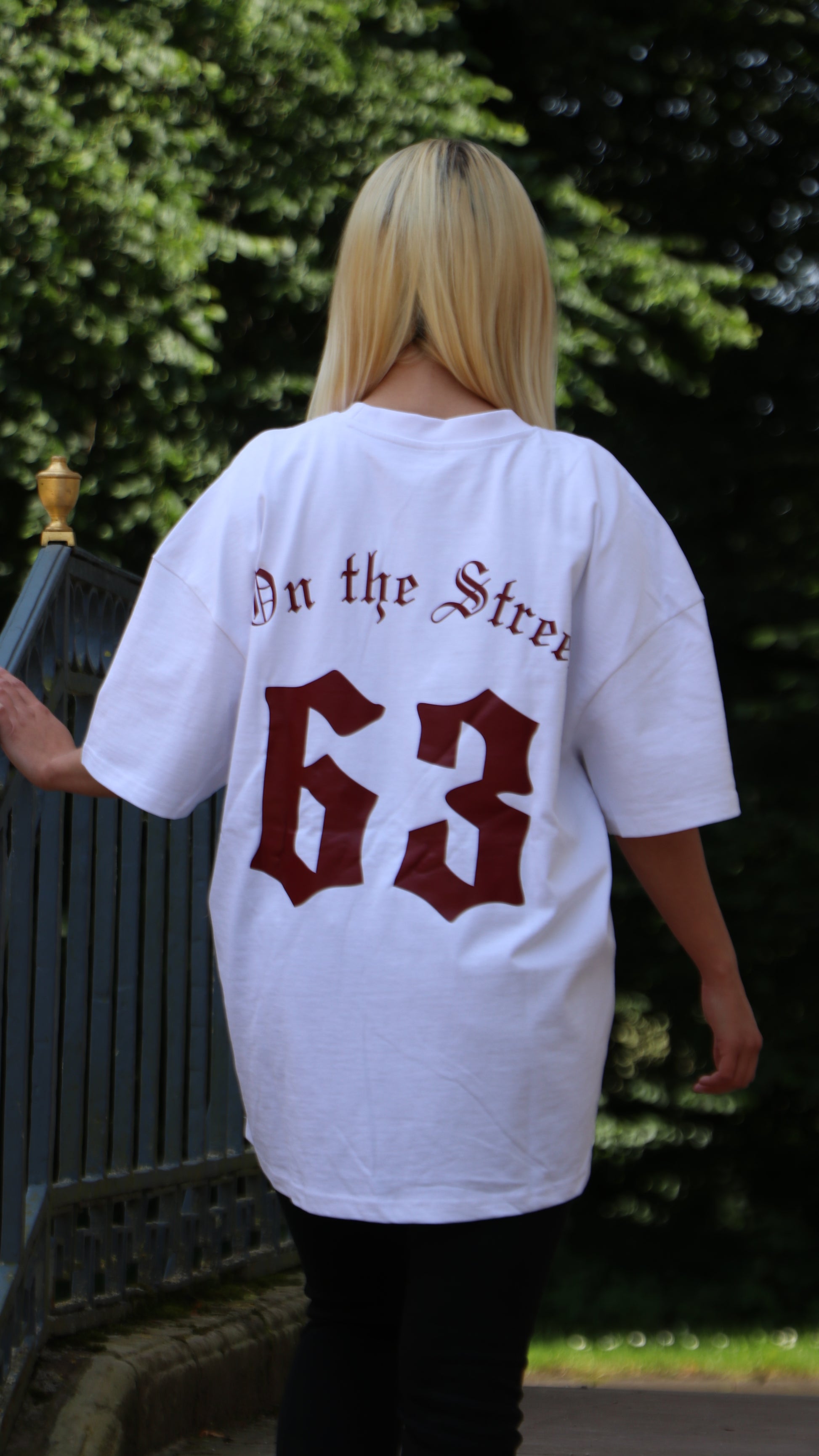 63 OTSV2 T-Shirt – ( Weiß – Rot )