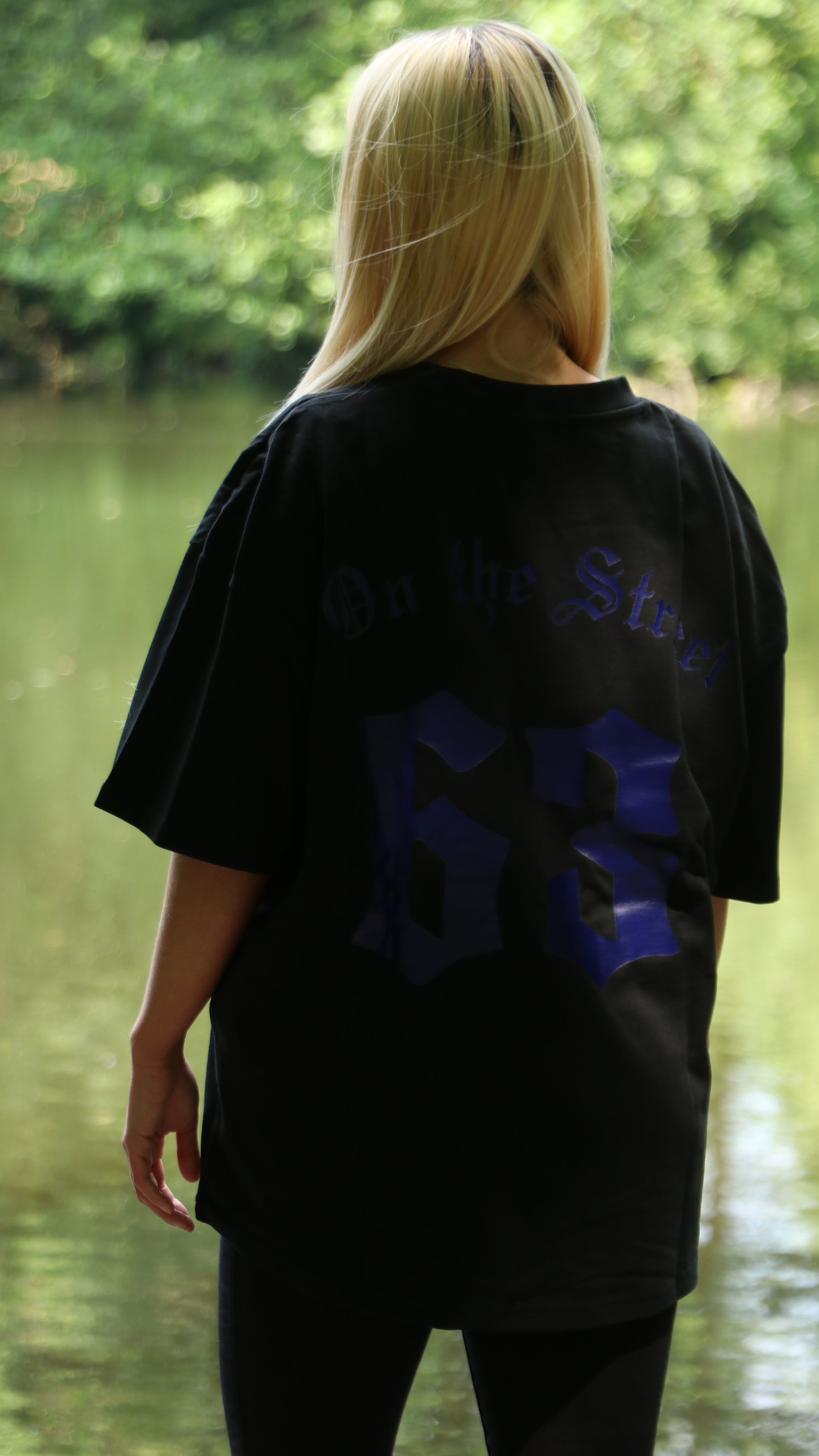63 OTSV2 T-Shirt – ( Schwarz – Blau )