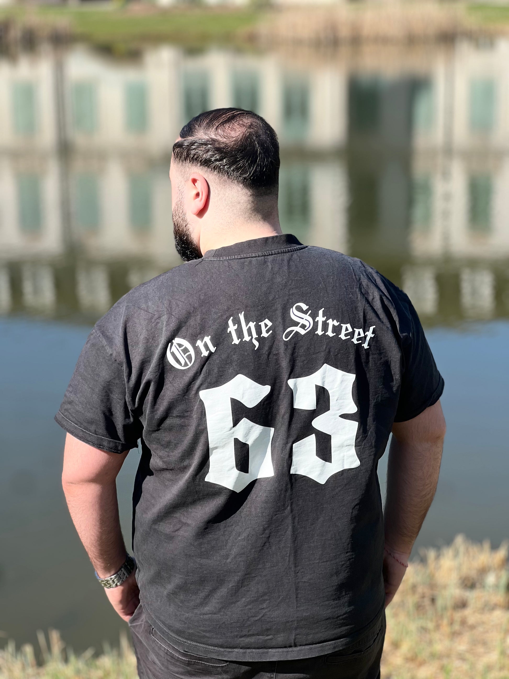 63 OTSV1 T-Shirt – ( Schwarz – Weiß )