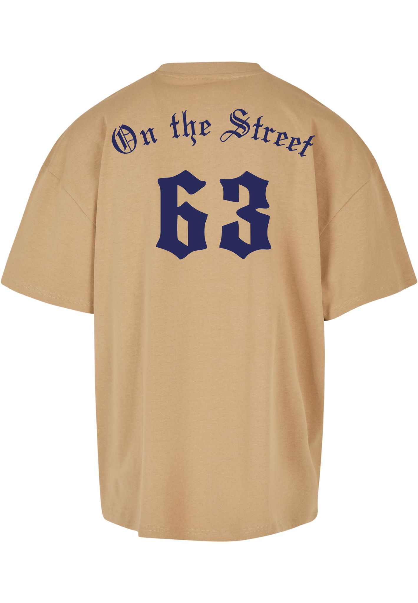 63 OTSV1 T-Shirt – ( Beige – Blau )