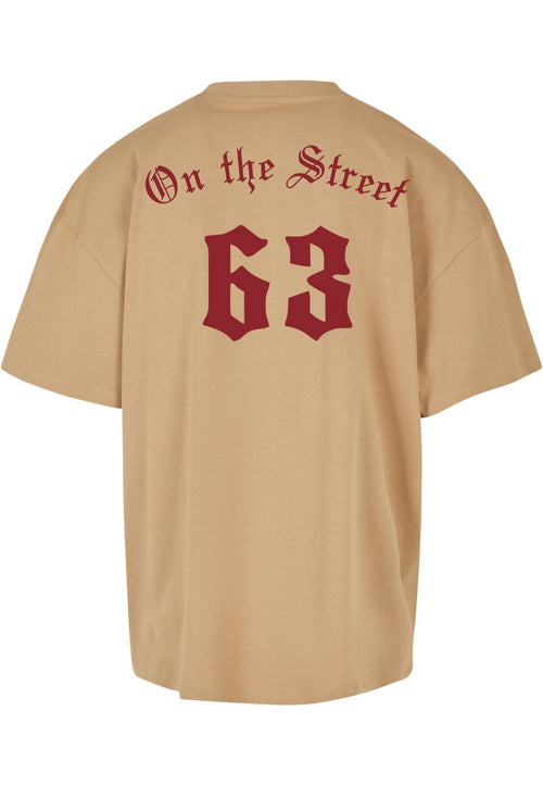 63 OTSV1 T-Shirt – ( Beige – Rot )