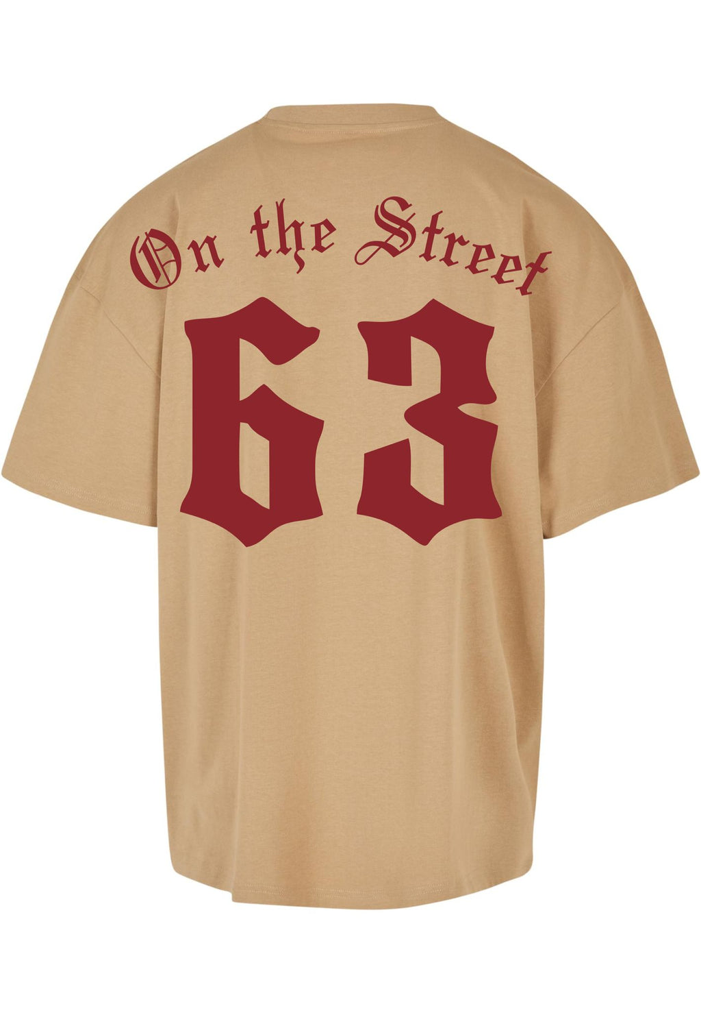 63 OTSV2 T-Shirt – ( Beige – Rot )