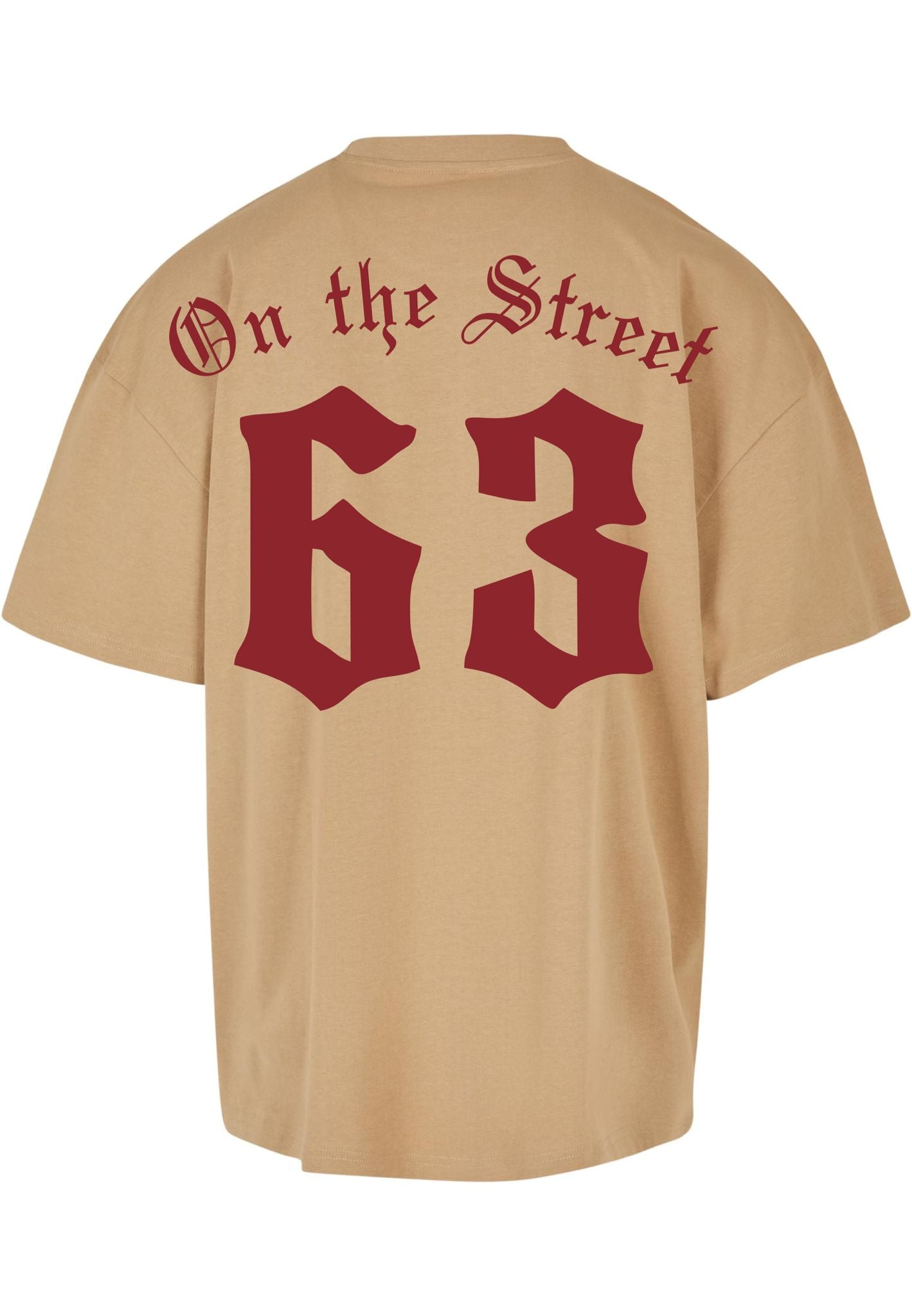 63 OTSV2 T-Shirt – ( Beige – Rot )