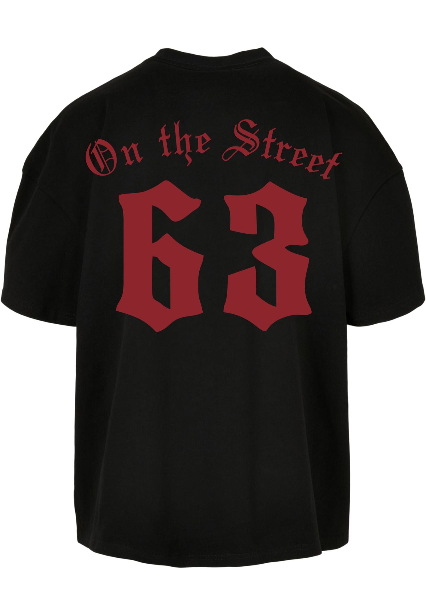 63 OTSV2 T-Shirt – ( Schwarz – Rot )