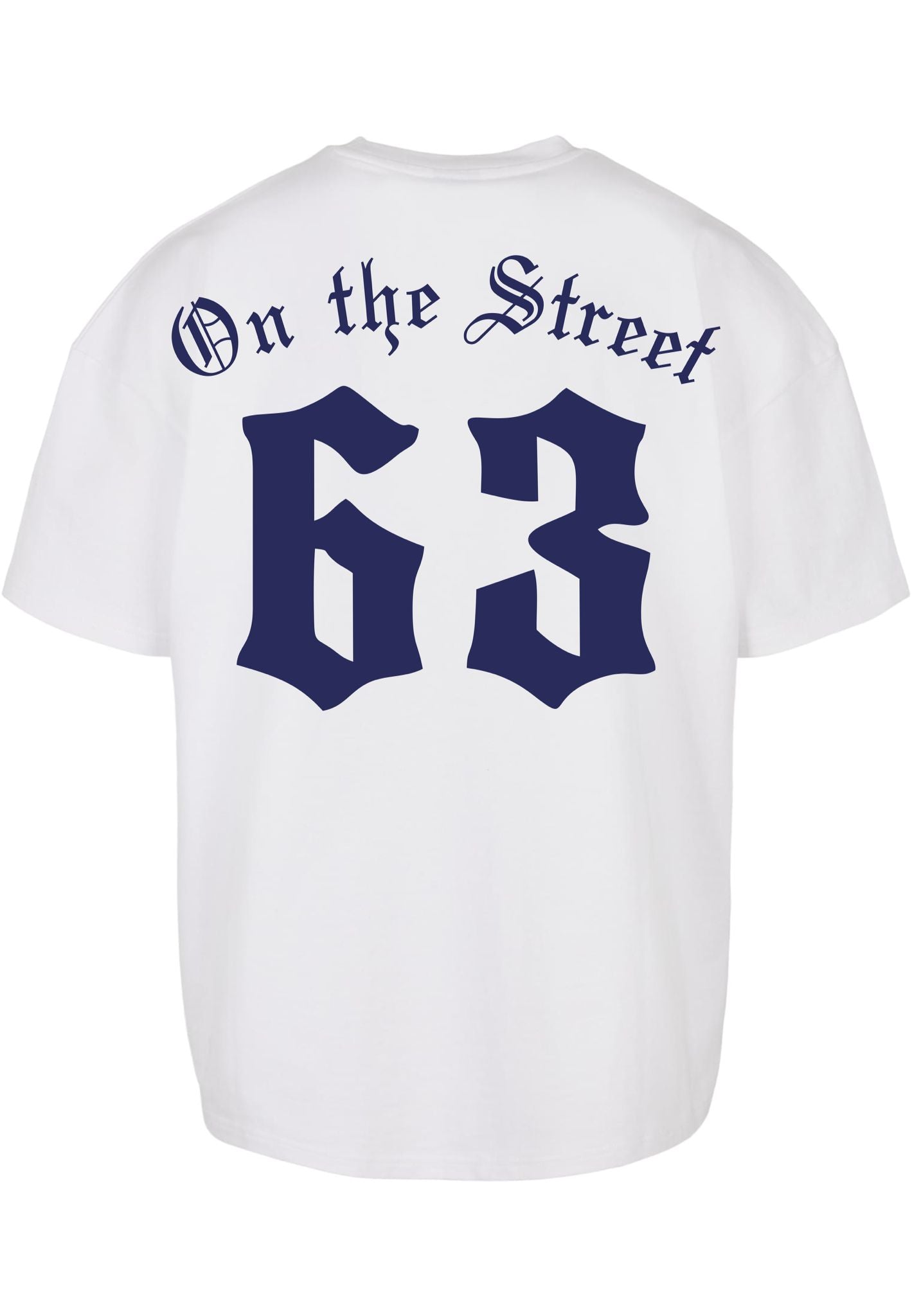 63 OTSV2 T-Shirt – ( Weiß – Blau )