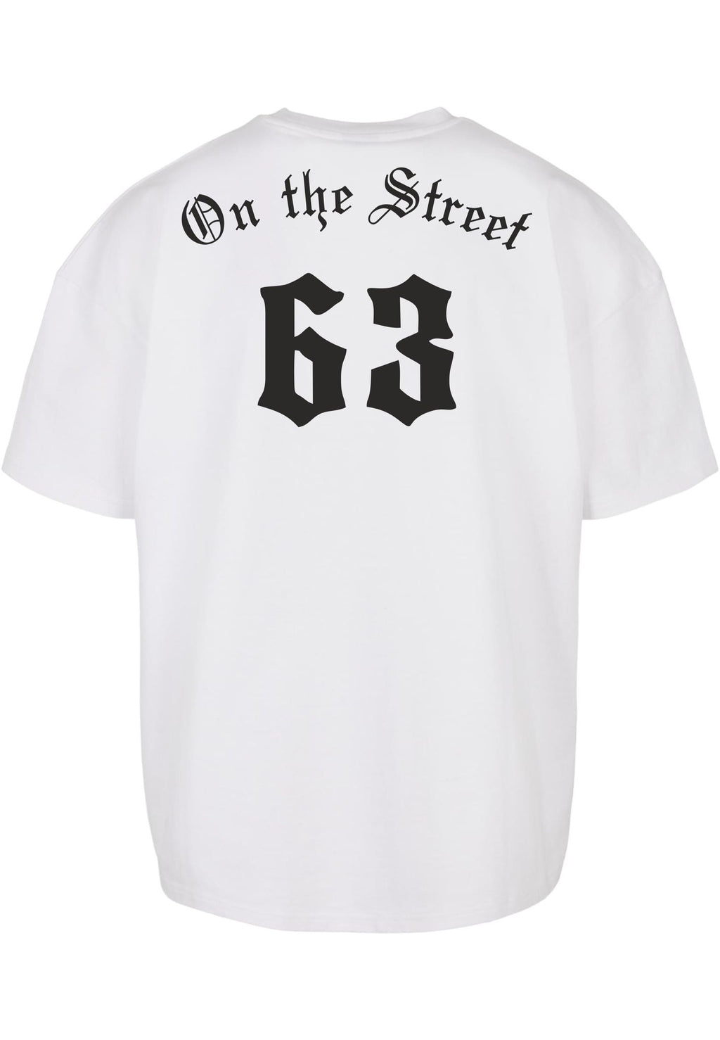 63 OTSV1 T-Shirt – ( Weiß – Schwarz )