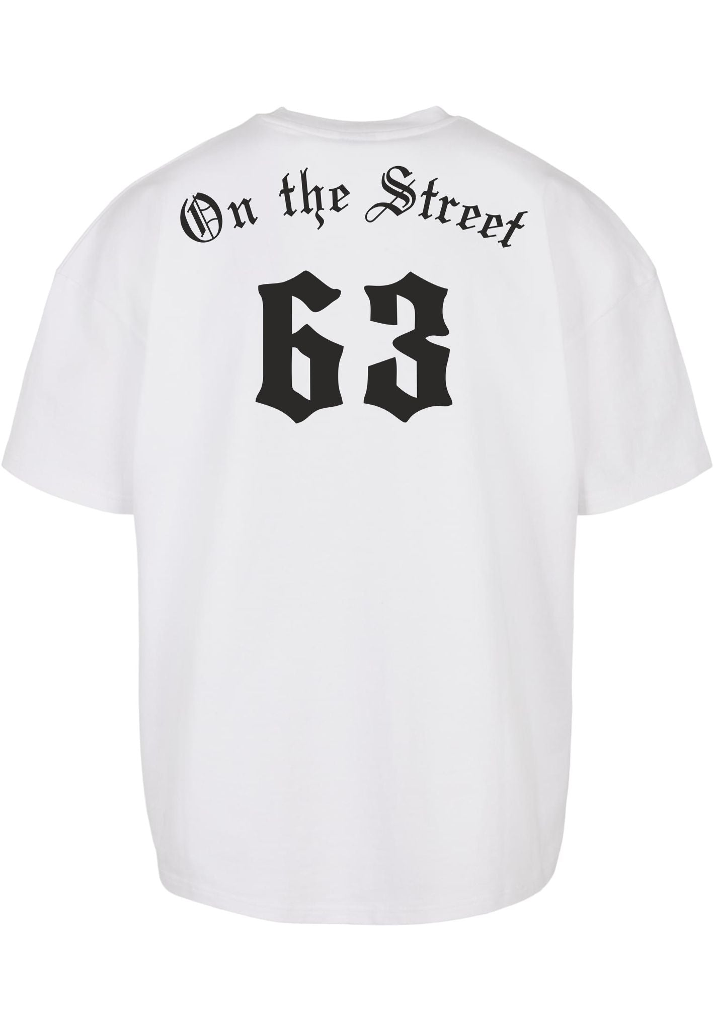63 OTSV1 T-Shirt – ( Weiß – Schwarz )