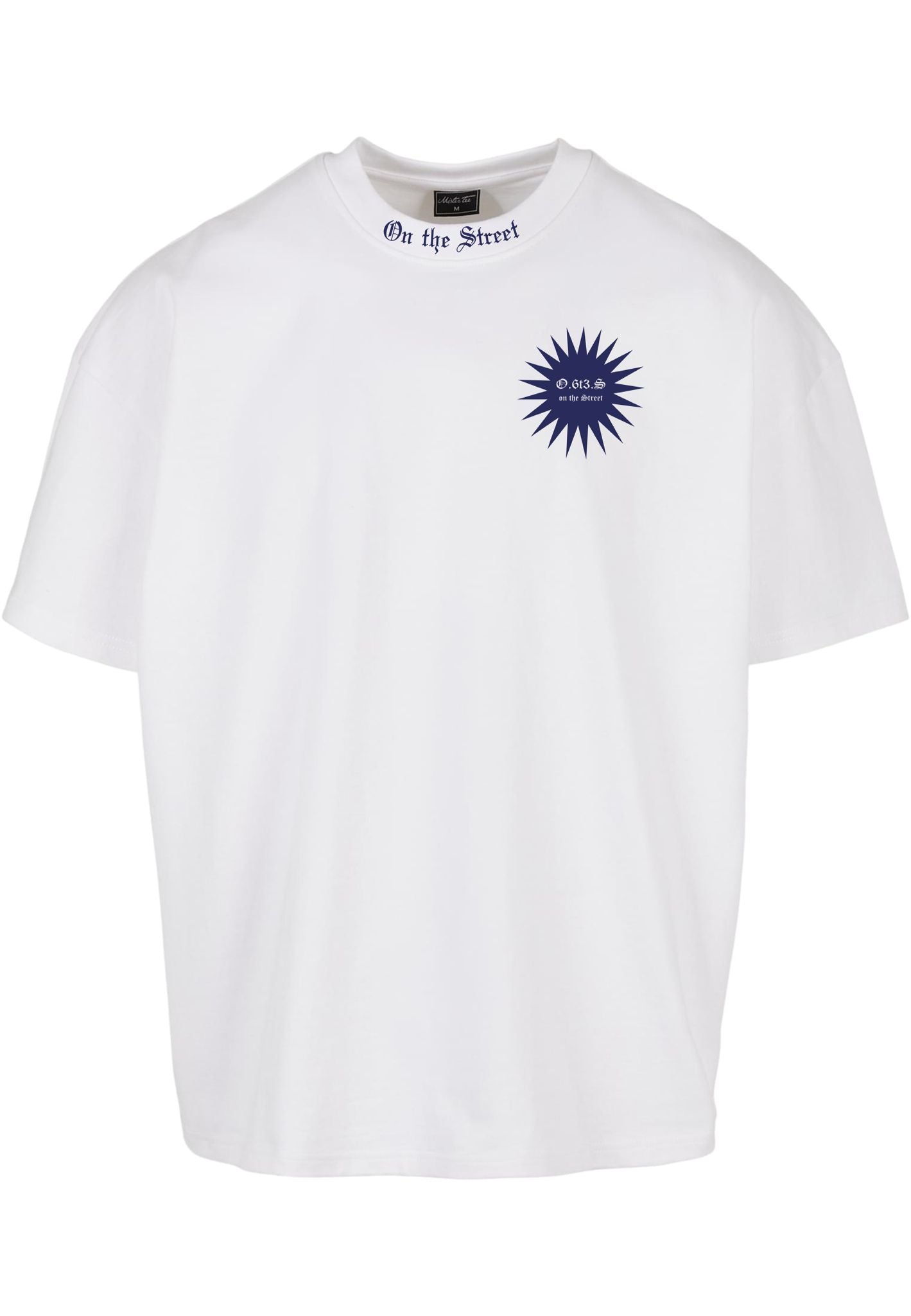 63 OTSV2 T-Shirt – ( Weiß – Blau )