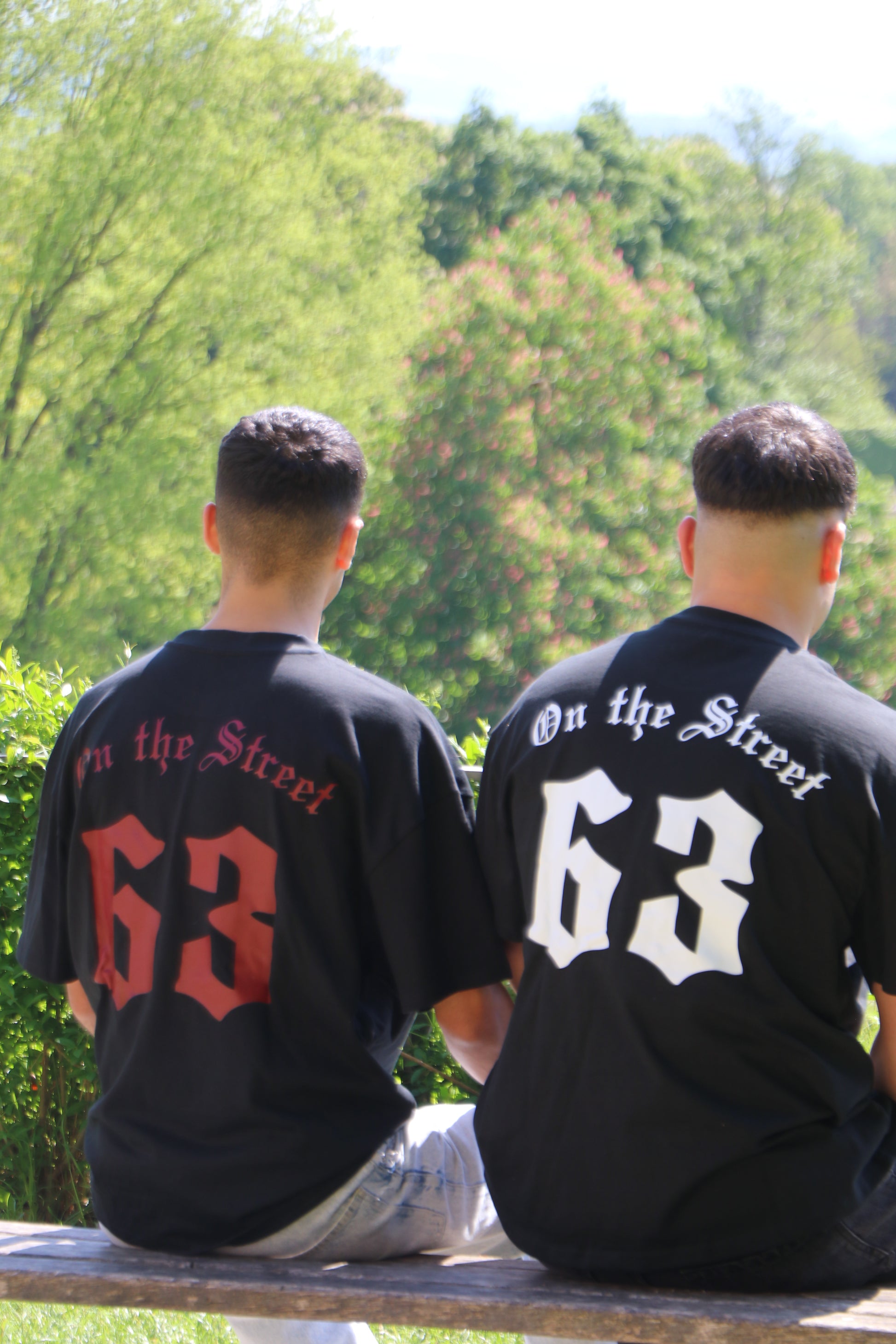 63 OTSV2 T-Shirt – ( Schwarz – Rot )
