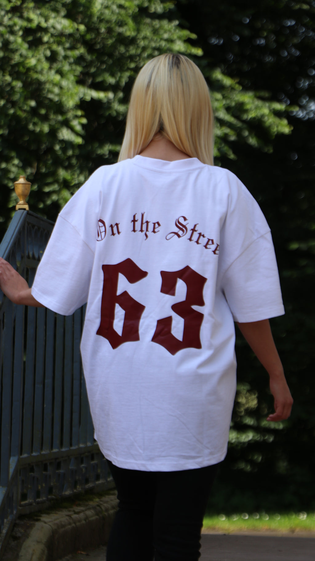 63 OTSV2 T-Shirt – ( Weiß – Rot )